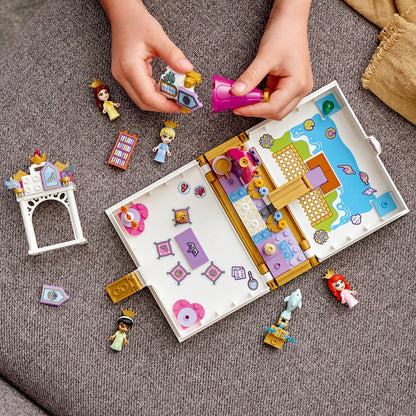 LEGO® Disney™ Ariel, Belle, Cinderella and Tiana’s Storybook Adventures - Đồ chơi lắp ráp Sách Phiêu Lưu Công Chúa - LEGO 43193 - Góc nhìn khác 3