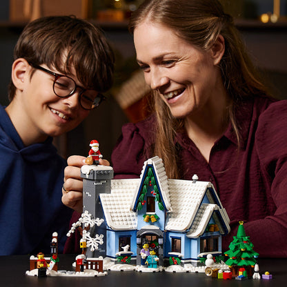 LEGO® Santa's Visit - Mô Hình Nhà Giáng Sinh Winter Village - LEGO 10293 - Góc nhìn khác 3