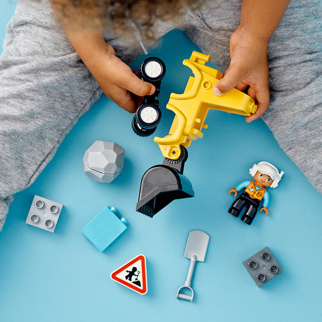 LEGO® DUPLO™ Construction Bulldozer - Xe Ủi Công Trường - LEGO 10930 - Góc nhìn khác 3