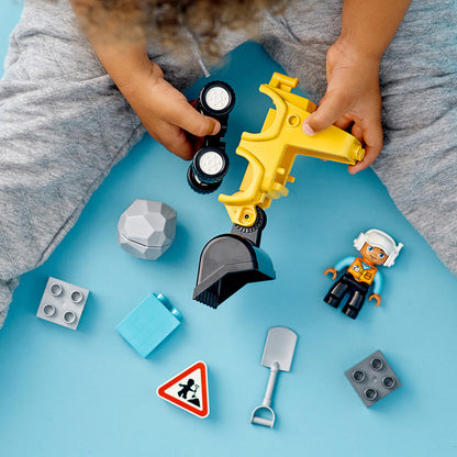LEGO® DUPLO™ Construction Bulldozer - Xe Ủi Công Trường - LEGO 10930 - Góc nhìn khác 3