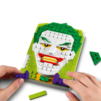 LEGO® Brick Sketches™ The Joker™ Tranh Lắp Ráp 3D LEGO 40428 - Góc nhìn khác 3