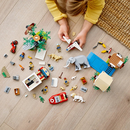 LEGO® City Wildlife Rescue Camp - Trạm Cứu Hộ Động Vật Hoang Dã - LEGO 60307 - Góc nhìn khác 3