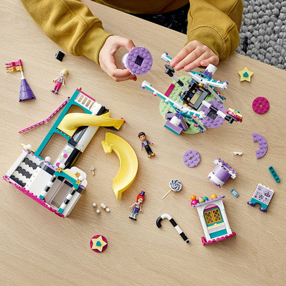 LEGO® Friends™ Magical Ferris Wheel and Slide - Đồ Chơi Lắp Ráp Vòng Đu Quay Và Cầu Trượt Ma Thuật - LEGO 41689 - Góc nhìn khác 3