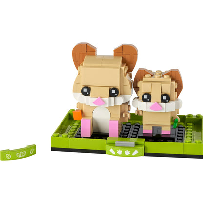 LEGO® BrickHeadz™ Hamster - Đồ Chơi Lắp Ráp Chuột Hamster - LEGO 40482 - Hình ảnh chi tiết 2