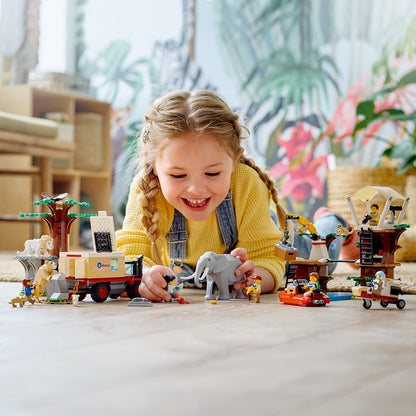 LEGO® City Wildlife Rescue Camp - Trạm Cứu Hộ Động Vật Hoang Dã - LEGO 60307 - Hình ảnh bổ sung 4