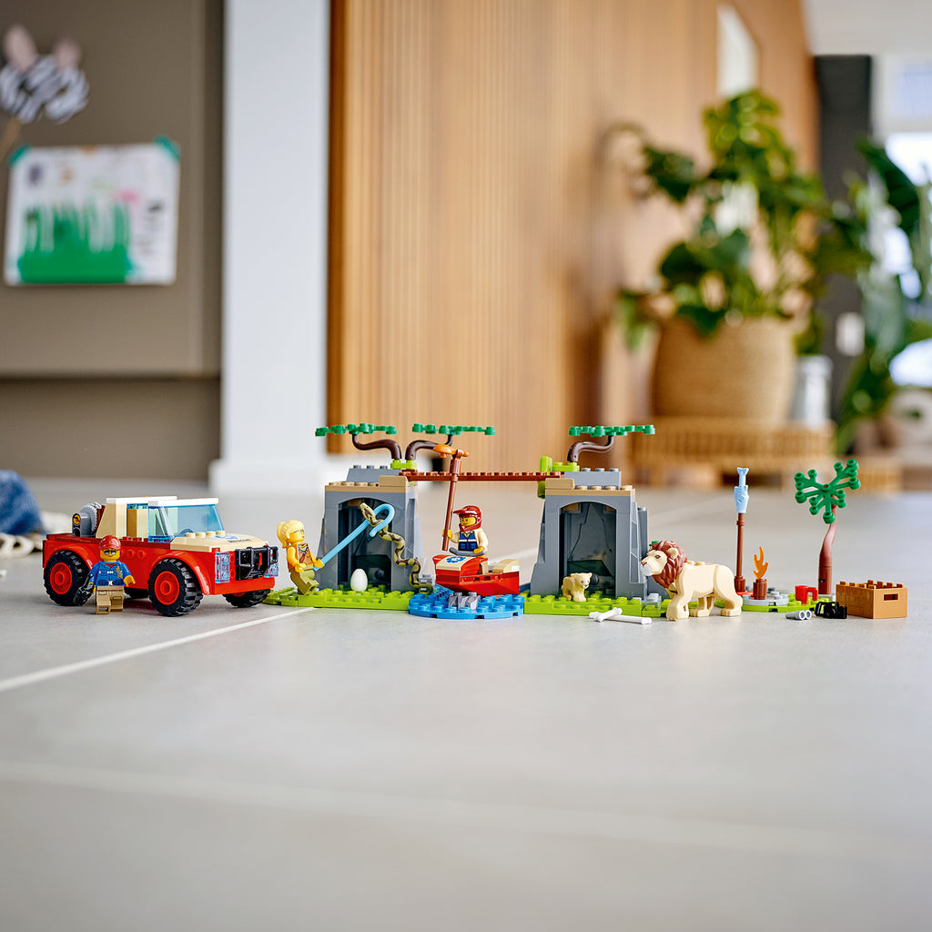 LEGO® City Wildlife Rescue Off-Roader - Xe Địa Hình Giải Cứu Động Vật - LEGO 60301 - Hình ảnh bổ sung 4