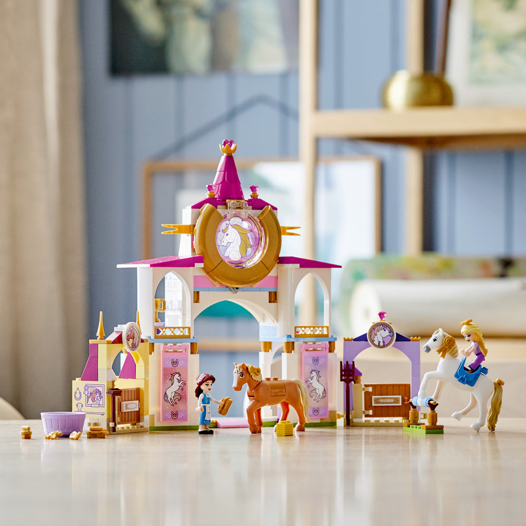 LEGO® Disney Belle and Rapunzel’s Royal Stables - Đồ chơi lắp ráp Chuồng ngựa Hoàng gia LEGO 43195 LEGO - ảnh 1 - LEGO | Disn