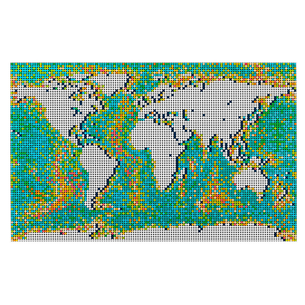 LEGO® Art World Map - Bản đồ thế giới lắp ráp 11.695 chi tiết - LEGO 31203