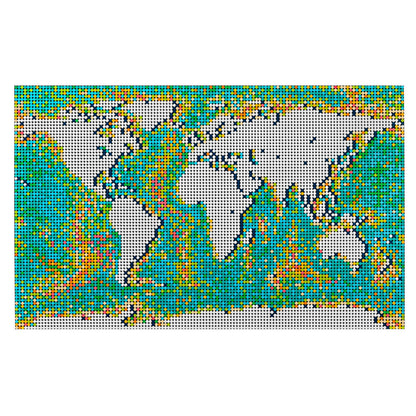 LEGO® Art World Map - Bản đồ thế giới lắp ráp 11.695 chi tiết - LEGO 31203