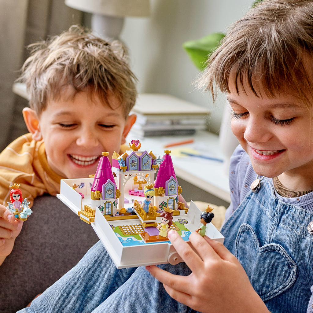 LEGO® Disney™ Ariel, Belle, Cinderella and Tiana’s Storybook Adventures - Đồ chơi lắp ráp Sách Phiêu Lưu Công Chúa - LEGO 43193 - Hình ảnh bổ sung 4