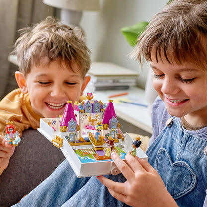 LEGO® Disney™ Ariel, Belle, Cinderella and Tiana’s Storybook Adventures - Đồ chơi lắp ráp Sách Phiêu Lưu Công Chúa - LEGO 43193 - Hình ảnh bổ sung 4