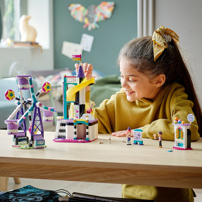 LEGO® Friends™ Magical Ferris Wheel and Slide - Đồ Chơi Lắp Ráp Vòng Đu Quay Và Cầu Trượt Ma Thuật - LEGO 41689 - Hình ảnh bổ sung 4