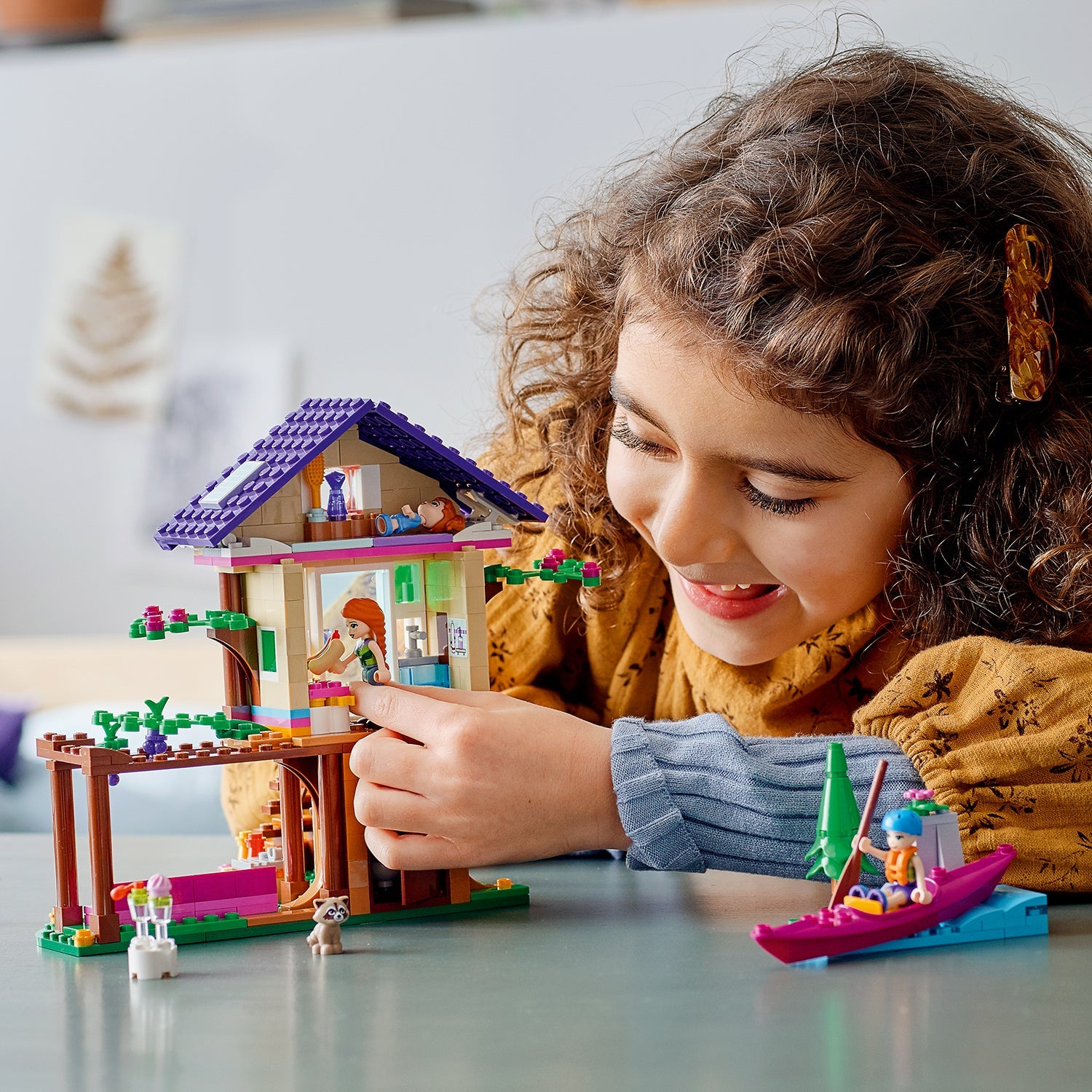 LEGO® Friends™ Forest House Ngôi Nhà Trong Rừng Đồ Chơi Lắp Ráp LEGO 41679 - Hình ảnh bổ sung 5