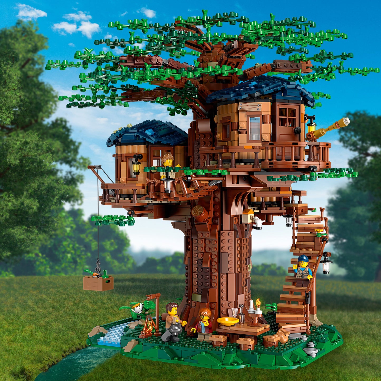 LEGO® Ideas Tree House - Bộ Lắp Ráp Nhà Trên Cây - LEGO 21318 LEGO - ảnh 5 - LEGO Set