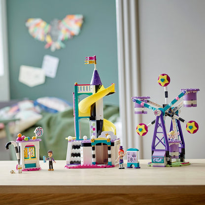 LEGO® Friends™ Magical Ferris Wheel and Slide - Đồ Chơi Lắp Ráp Vòng Đu Quay Và Cầu Trượt Ma Thuật - LEGO 41689 LEGO - ảnh 1 