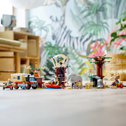 LEGO® City Wildlife Rescue Camp - Trạm Cứu Hộ Động Vật Hoang Dã - LEGO 60307 - Hình ảnh bổ sung 5