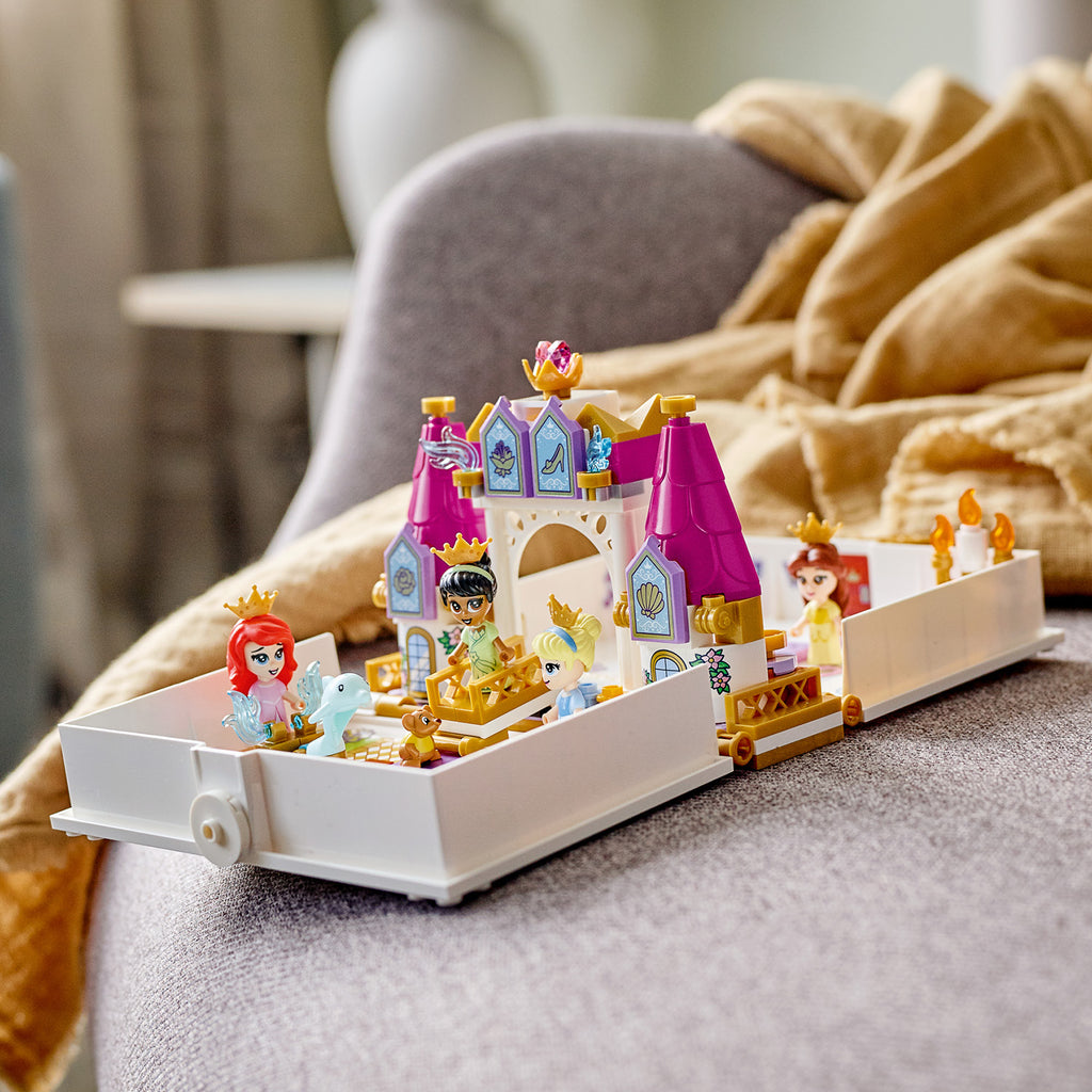 LEGO® Disney™ Ariel, Belle, Cinderella and Tiana’s Storybook Adventures - Đồ chơi lắp ráp Sách Phiêu Lưu Công Chúa - LEGO 43193 - Hình ảnh bổ sung 5