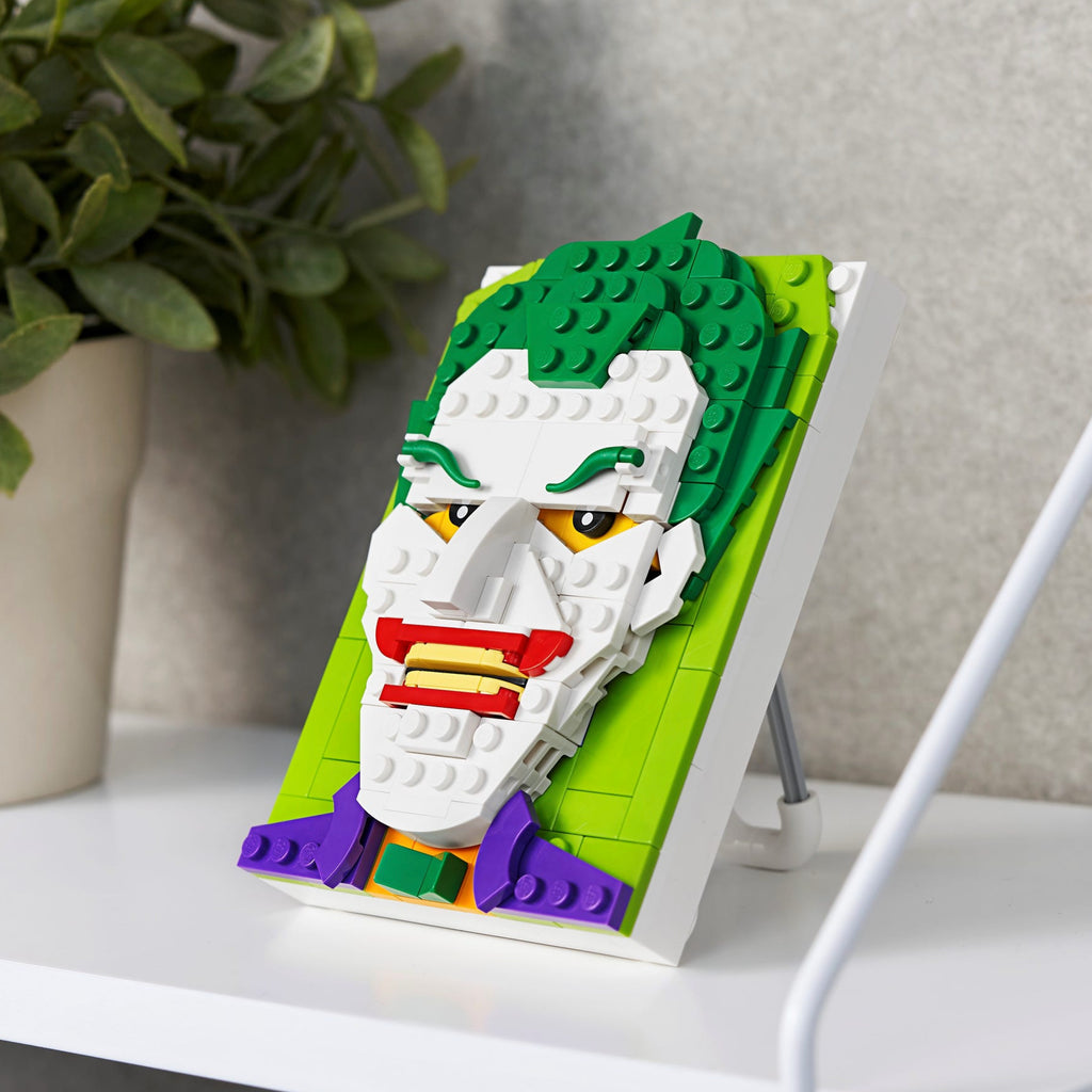 LEGO® Brick Sketches™ The Joker™ Tranh Lắp Ráp 3D LEGO 40428 - Hình ảnh bổ sung 4