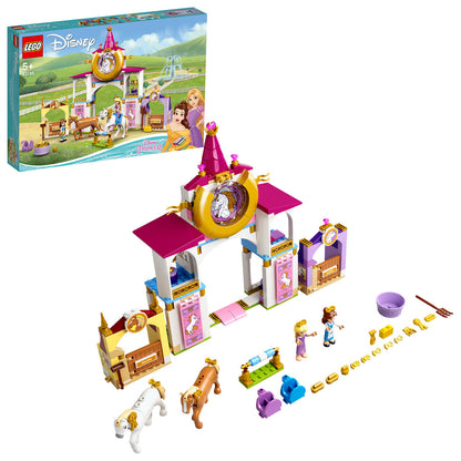 LEGO® Disney Belle and Rapunzel’s Royal Stables - Đồ chơi lắp ráp Chuồng ngựa Hoàng gia LEGO 43195
