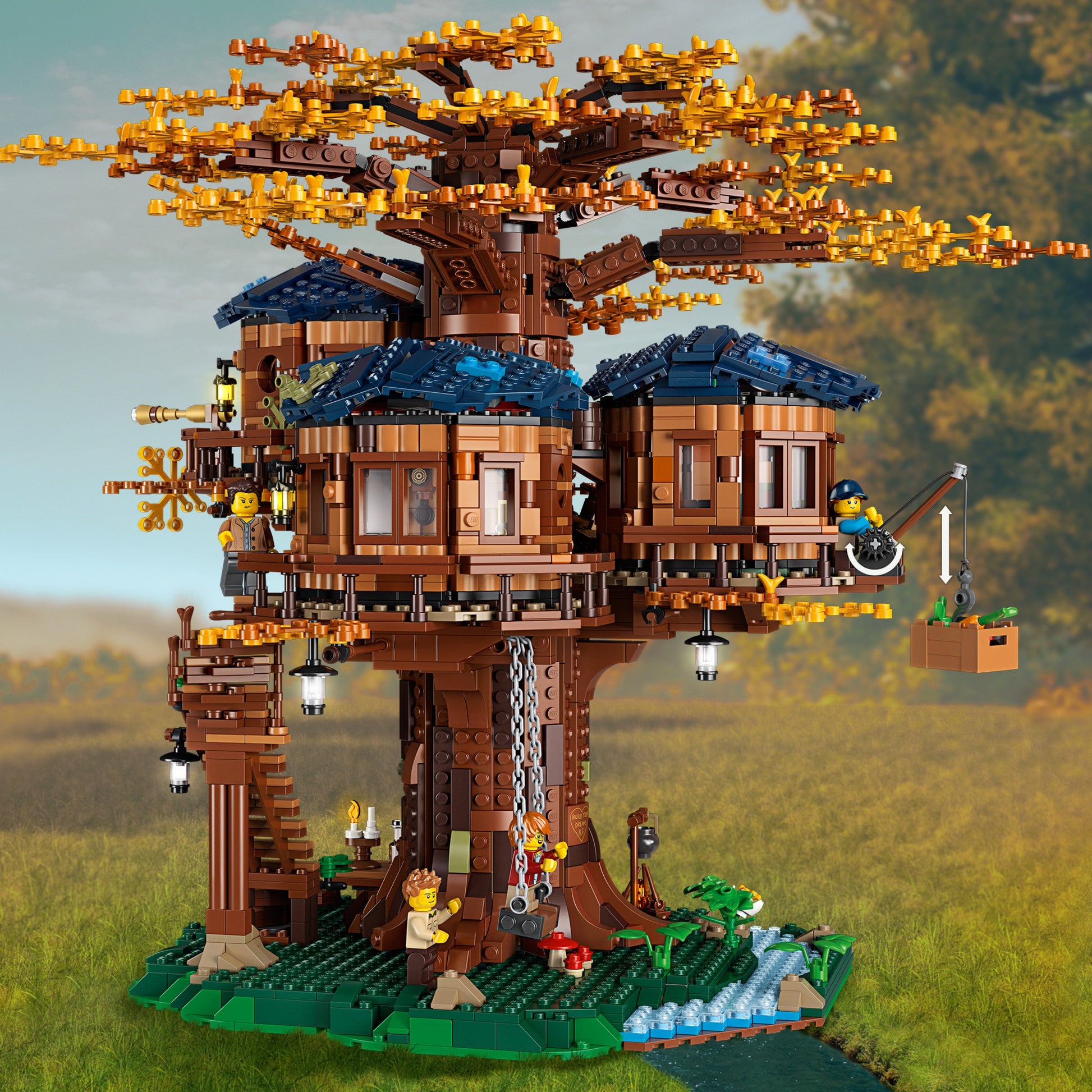 LEGO® Ideas Tree House - Bộ Lắp Ráp Nhà Trên Cây - LEGO 21318 LEGO - ảnh 6 - LEGO Set