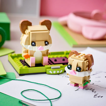 LEGO® BrickHeadz™ Hamster - Đồ Chơi Lắp Ráp Chuột Hamster - LEGO 40482 - Hình ảnh bổ sung 4