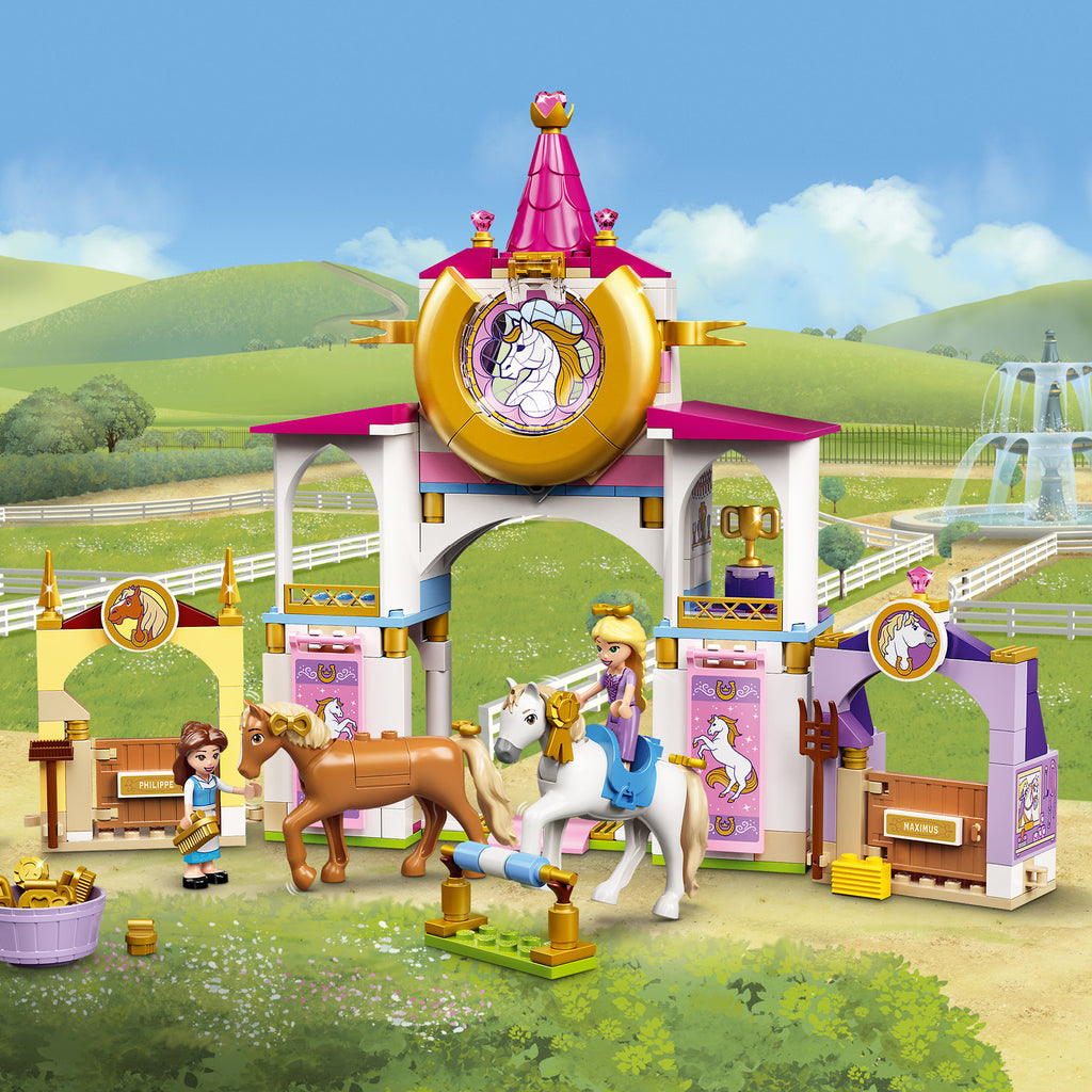 LEGO® Disney Belle and Rapunzel’s Royal Stables - Đồ chơi lắp ráp Chuồng ngựa Hoàng gia LEGO 43195 LEGO - ảnh 2 - LEGO | Disn