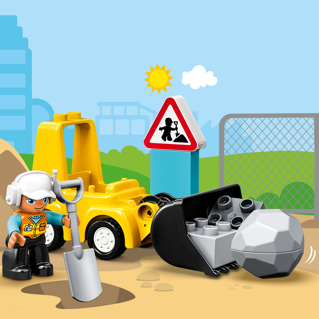 LEGO® DUPLO™ Construction Bulldozer - Xe Ủi Công Trường - LEGO 10930 LEGO - ảnh 6 - LEGO