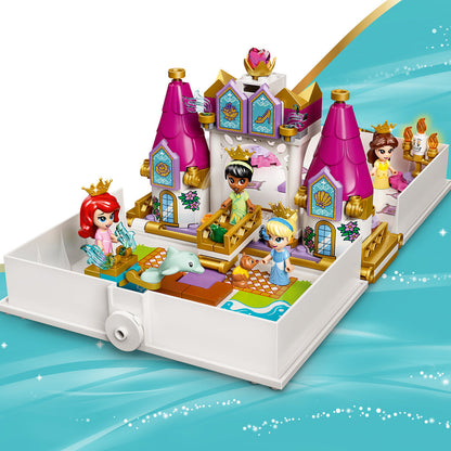 LEGO® Disney™ Ariel, Belle, Cinderella and Tiana’s Storybook Adventures - Đồ chơi lắp ráp Sách Phiêu Lưu Công Chúa - LEGO 43193