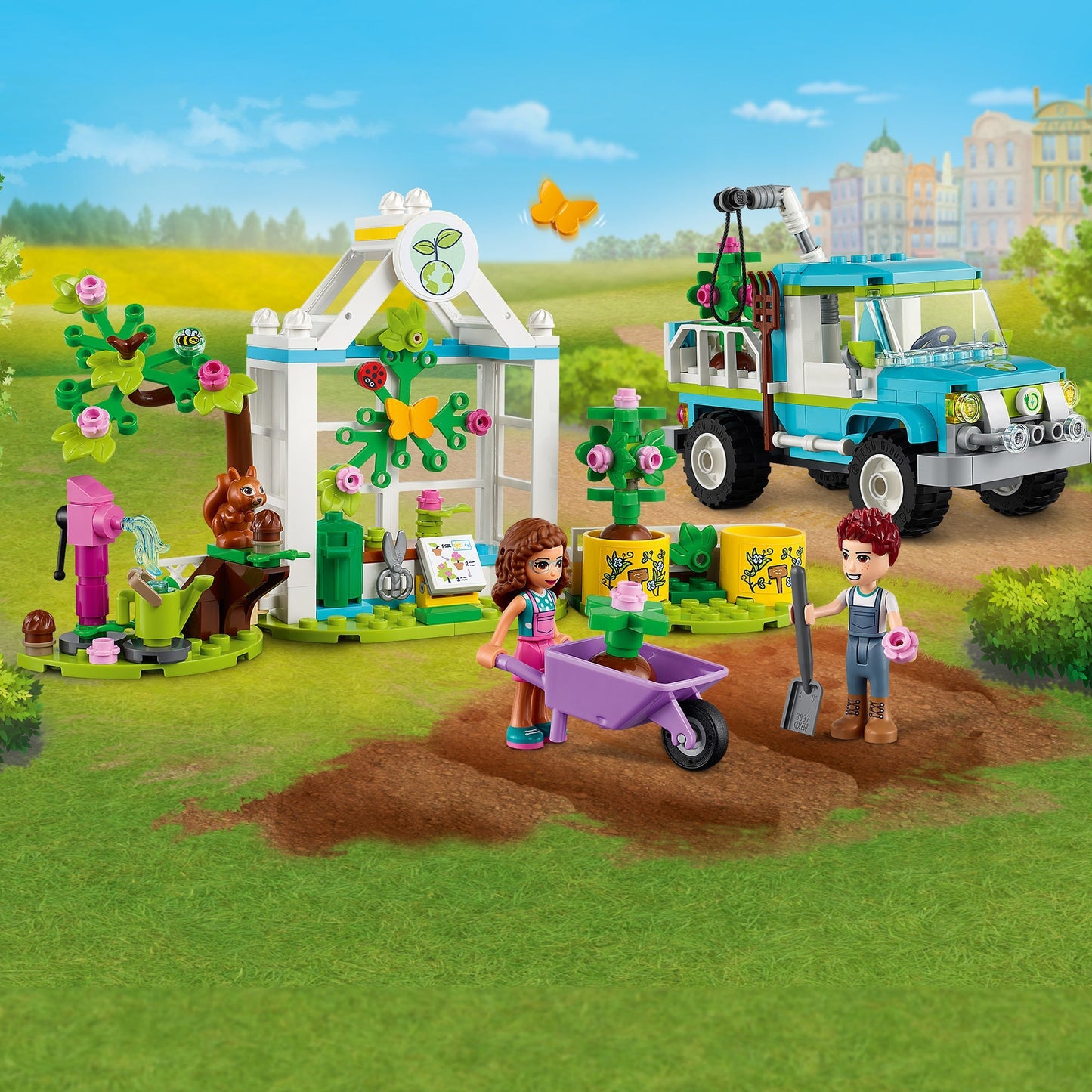 LEGO® Friends™ Tree-Planting Vehicle - Xe Trồng Cây Thân Thiện Môi Trường 41707 LEGO - ảnh 3 - Lego