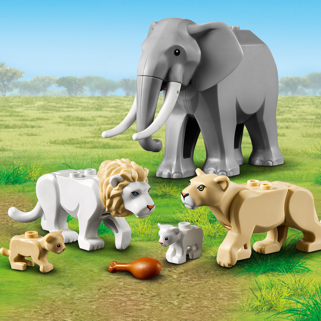 LEGO® City Wildlife Rescue Camp - Trạm Cứu Hộ Động Vật Hoang Dã - LEGO 60307 - Hình ảnh bổ sung 7