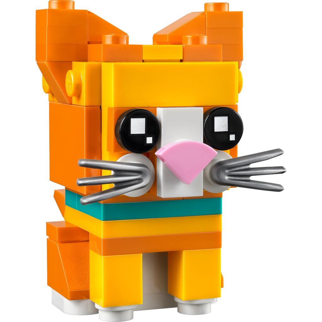 LEGO® BrickHeadz™ Ginger Tabby - Đồ Chơi Lắp Ráp Mèo Mướp Vàng - LEGO 40480 - Hình ảnh bổ sung 7