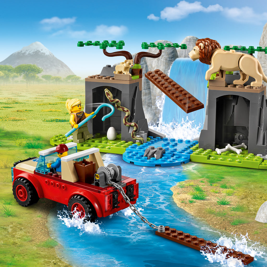 LEGO® City Wildlife Rescue Off-Roader - Xe Địa Hình Giải Cứu Động Vật - LEGO 60301 - Hình ảnh bổ sung 8