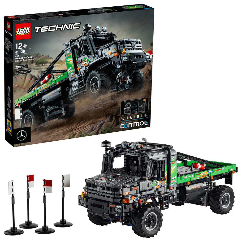 LEGO® Technic™ 4x4 Mercedes-Benz Zetros Trial Truck - Xe Tải Địa Hình Điều Khiển Từ Xa LEGO 42129