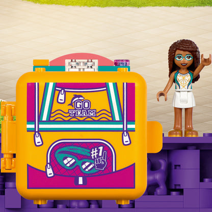 LEGO® Friends™ Andreas Swimming Cube - Đồ Chơi Lắp Ráp Khối Bơi Lội Của Andrea - LEGO 41671 - Góc nhìn khác 3
