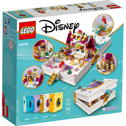 LEGO® Disney™ Ariel, Belle, Cinderella and Tiana’s Storybook Adventures - Đồ chơi lắp ráp Sách Phiêu Lưu Công Chúa - LEGO 431