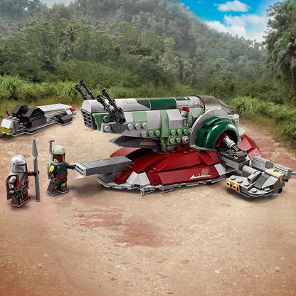LEGO® Star Wars™ Boba Fett’s Starship™ - Mô hình Phi Thuyền 75312 - LEGO chính hãng LEGO - ảnh 5 - Đồ chơi lắp ráp