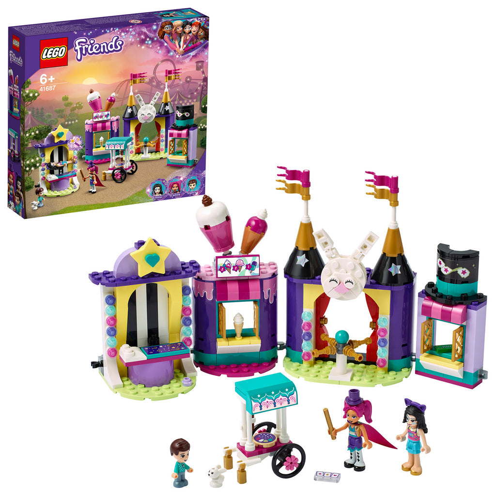 LEGO® Friends™ Magical Funfair Stalls Đồ chơi lắp ráp Hội chợ ảo thuật LEGO 41687 LEGO - ảnh 1 - Lego Sets