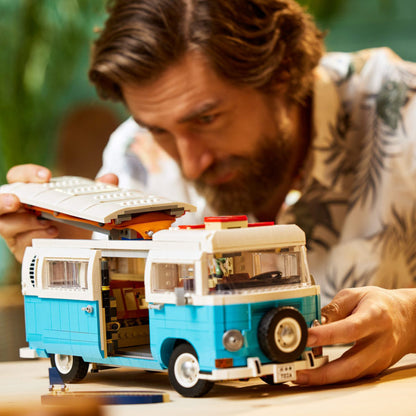 LEGO® Creator Expert Volkswagen T2 Camper Van - Mô Hình Xe Cắm Trại Cổ Điển Chính Hãng LEGO LEGO - ảnh 3 - Lego