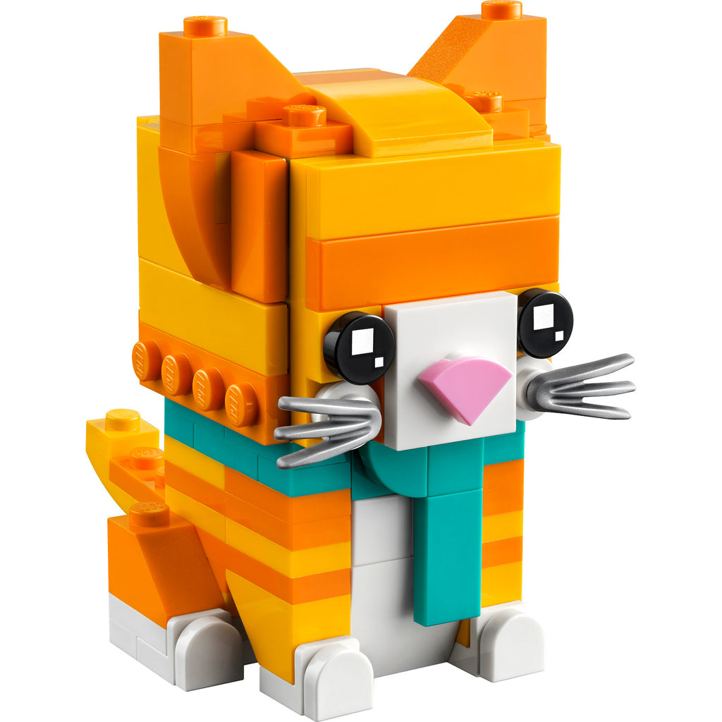 LEGO® BrickHeadz™ Ginger Tabby - Đồ Chơi Lắp Ráp Mèo Mướp Vàng - LEGO 40480 LEGO - ảnh 1 - Lego