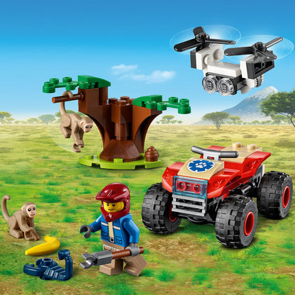 LEGO® City Wildlife Rescue ATV - Xe Địa Hình Cứu Hộ Động Vật LEGO 60300 - Hình ảnh bổ sung 9