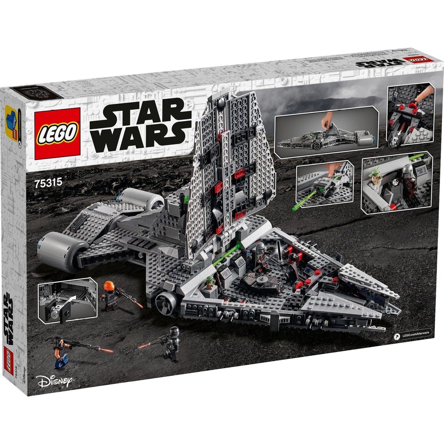 LEGO® Star Wars™ Imperial Light Cruiser - Mô Hình Tàu Chiến Tuần Dương Hạm LEGO 75315 LEGO - ảnh 3 - Lego