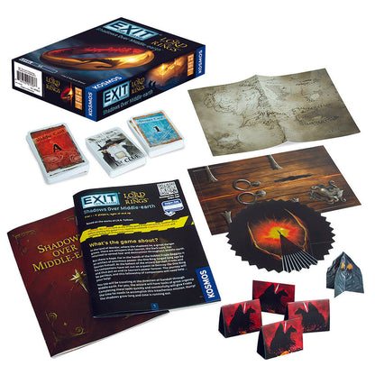 EXIT: The Lord of the Rings - Shadows Over Middle-earth - Board Game Giải Đố Thoát Hiểm Thames & Kosmos - Hình ảnh chi tiết 2