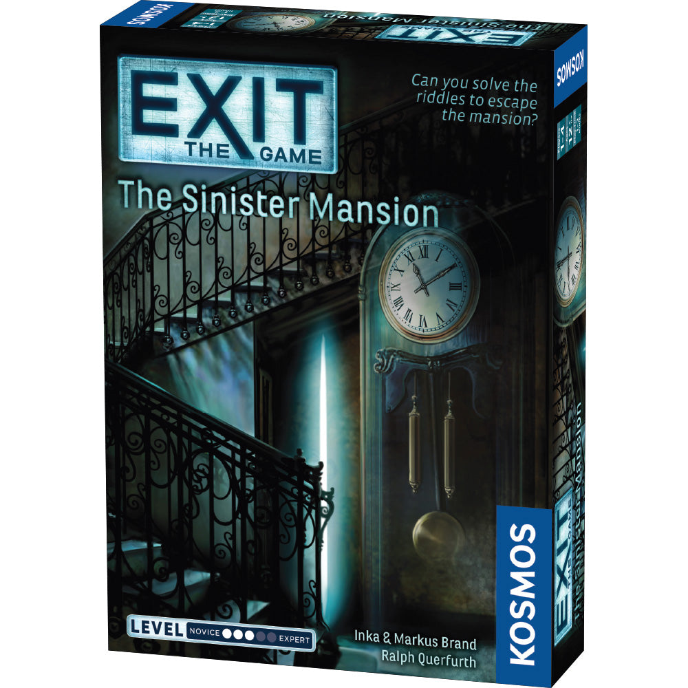 EXIT: The Sinister Mansion - Trò Chơi Board Game Giải Đố Thoát Hiểm - Thames & Kosmos - Hình ảnh sản phẩm