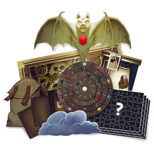 EXIT: Nightfall Manor (Includes 4 Puzzles) - Board Game Giải Đố Thoát Hiểm - Thames & Kosmos - Hình ảnh chi tiết 2