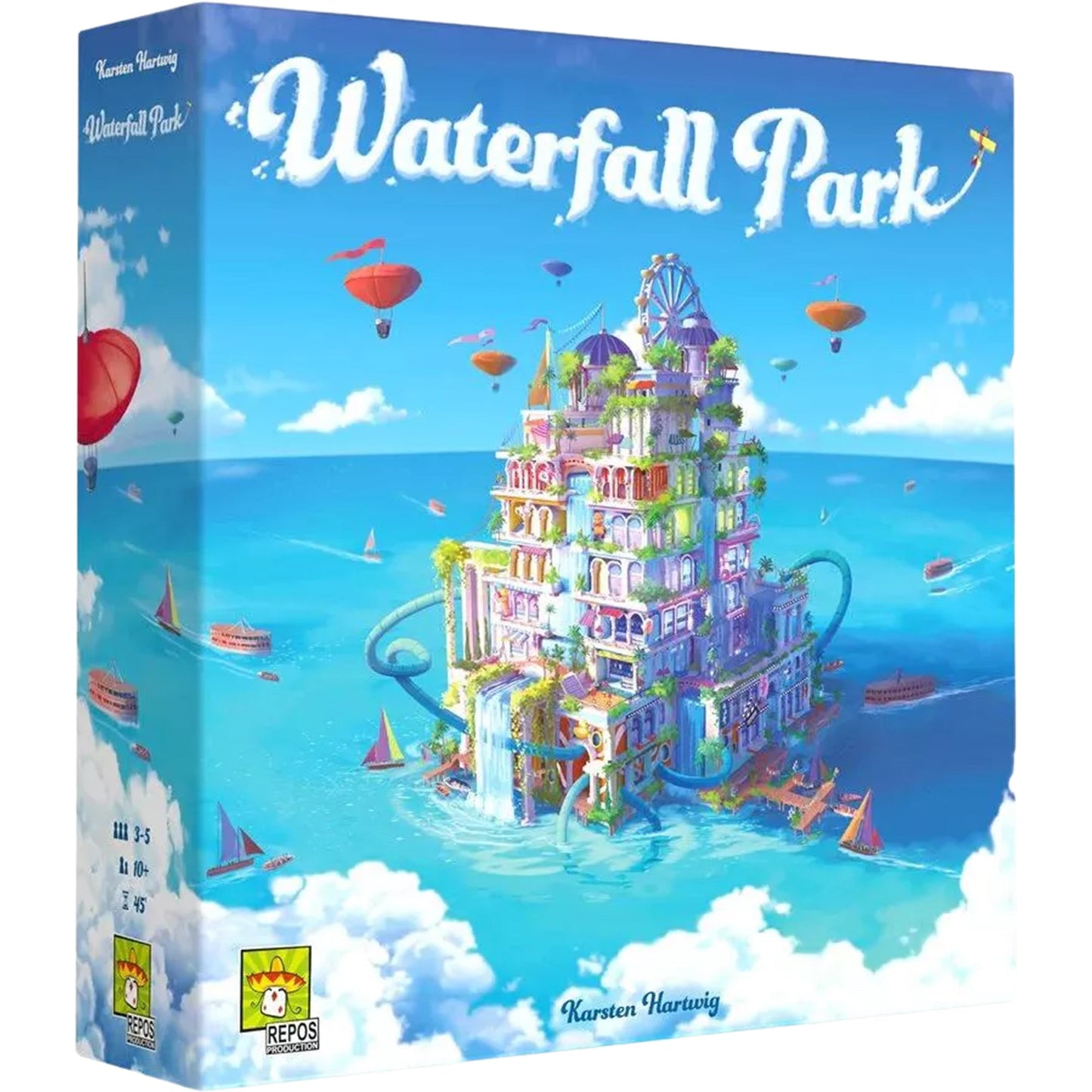 Waterfall Park Board Game - Trò Chơi Board Game Chiến Thuật Đàm Phán - Repos Production