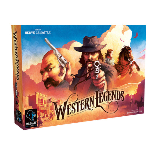 Western Legends Board Game - Trò Chơi Chiến Thuật Miền Viễn Tây - Matagot