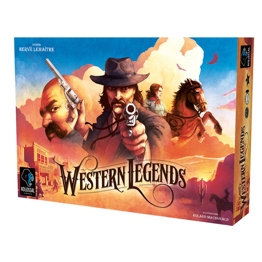 Western Legends Board Game - Trò Chơi Chiến Thuật Miền Viễn Tây - Matagot
