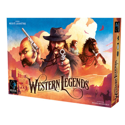 Western Legends Board Game - Trò Chơi Chiến Thuật Miền Viễn Tây - Matagot