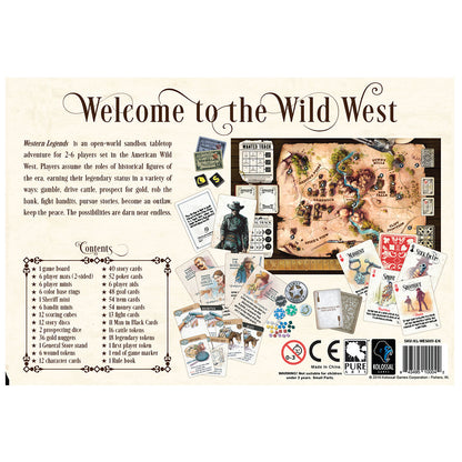 Western Legends Board Game - Trò Chơi Chiến Thuật Miền Viễn Tây - Matagot