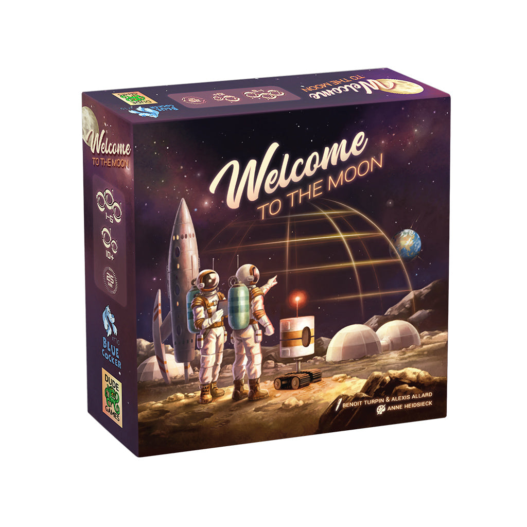 Welcome To... The Moon! Board Game Chiến Thuật Roll & Write - Blue Cocker Games